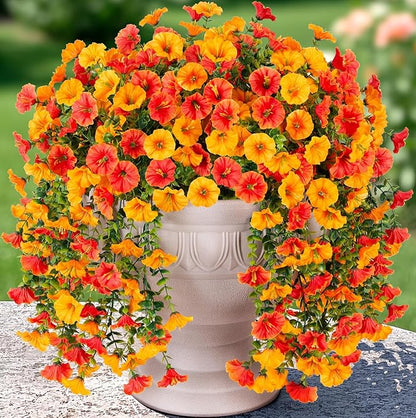 🎄 Julens finaste dekoration · 🌸 Blommande konstgjorda petunior utan skötsel