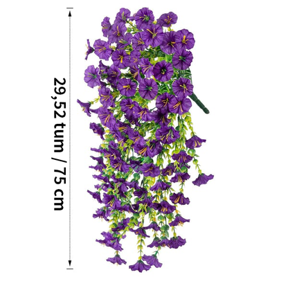 🎄 Julens finaste dekoration · 🌸 Blommande konstgjorda petunior utan skötsel