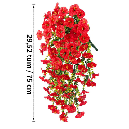 🎄 Julens finaste dekoration · 🌸 Blommande konstgjorda petunior utan skötsel