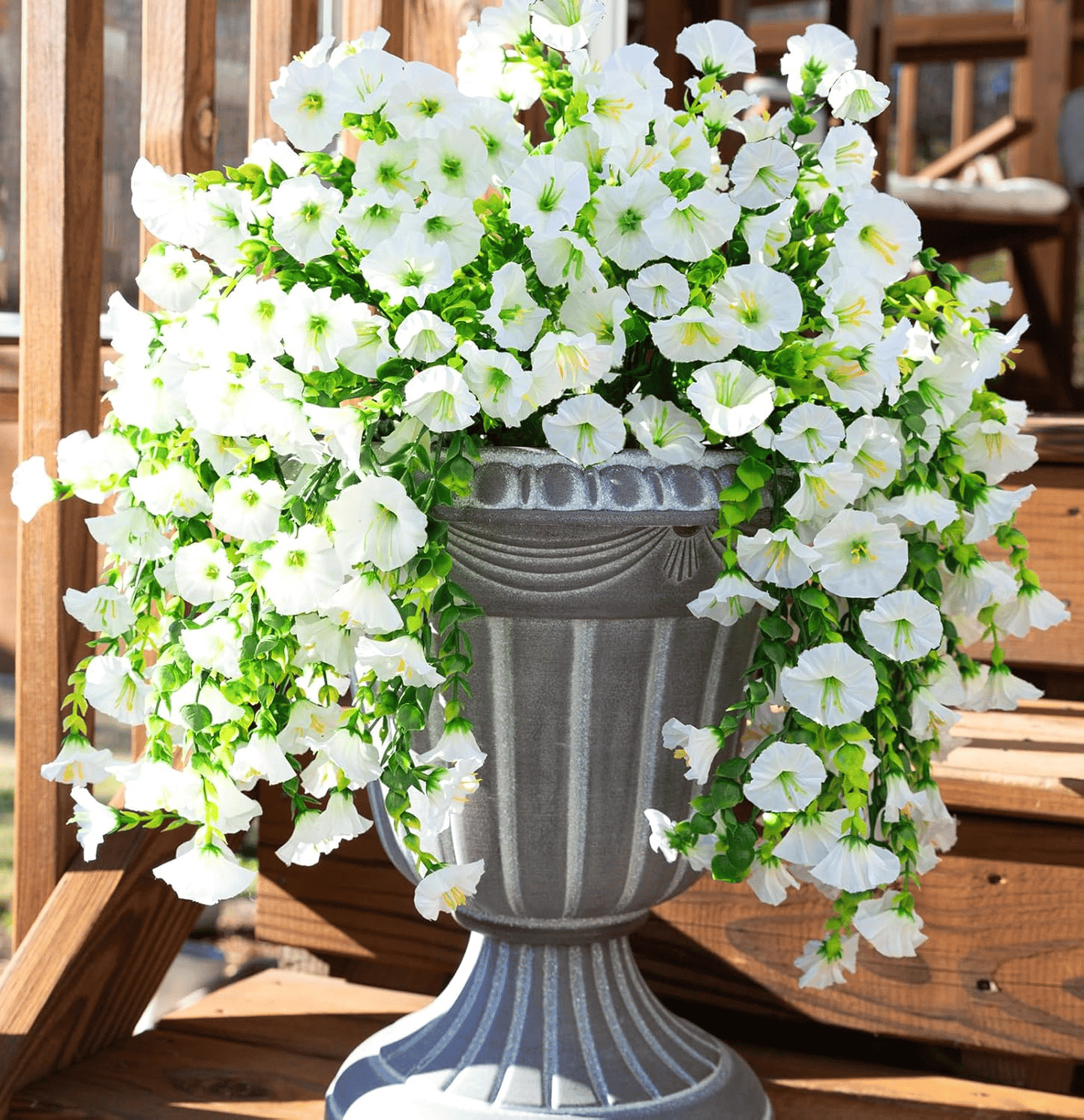 🎄 Julens finaste dekoration · 🌸 Blommande konstgjorda petunior utan skötsel